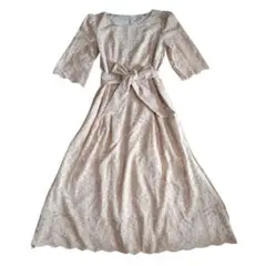 SWEET MOMMY 授乳ワンピース レース オケージョンドレス マタニティL