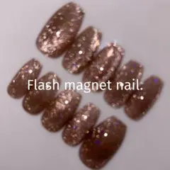 【即日発送】 マグネットネイル フラッシュマグ ちゅるん バレンタインネイル