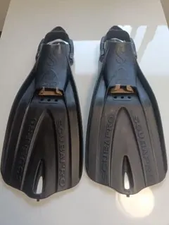 SCUBAPRO 未使用ブラックフィン ダイビング シュノーケリング