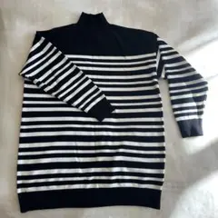 新品未使用　ボーダーニット