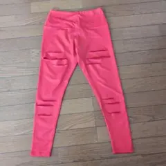 ZUMBA レッドカットアウトレギンス