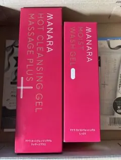 MANARA ホットクレンジングゲル & モイストウォッシュゲルのサムネイル