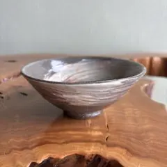 刷毛目平茶碗 清和窯 抹茶碗 茶道具 紙箱