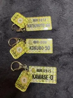 福岡ソフトバンクホークス アクリルどちらか1点小久保裕樹松本裕樹ナンバープレート