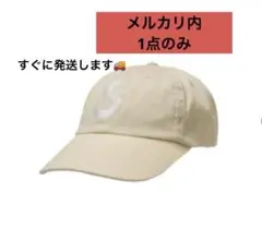 新品　Supreme　Pigment　Coated　S Logo　6-Panel