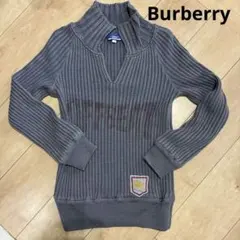 BURBERRY グレー セーター 38 美品　ブルーレーベル