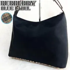 BURBERRYバーバリー✨️美品　ノバチェック　ワンショルダーバッグ　ホーボー