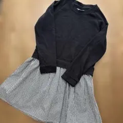 タイムセール！西松屋　ドッキングワンピース　130