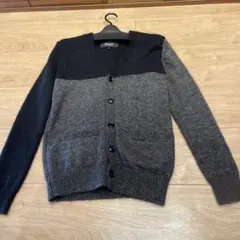 エゴトリッピングBranch Mサイズ グレー ネイビー カーディガンのサムネイル