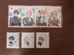 ハピトリビジュアルカード ガーランド 剣持刀也 夕陽リリ 伏見ガク 家長むぎ