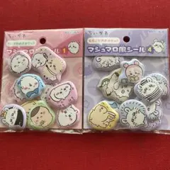 ちいかわ マシュマロ風シール 1 & 4 セットのサムネイル