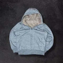 00s old uniqlo 裏ボアフルジップパーカー 短丈 平成 ギャルy2k