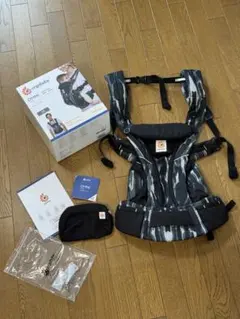 エルゴベビー　オムニブリーズ　ergobaby 抱っこ紐　ペイントブラック