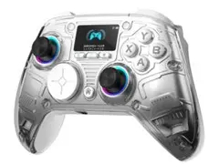 新品　AOC コントローラー pc switch ゲームパッド【多機能LCD】