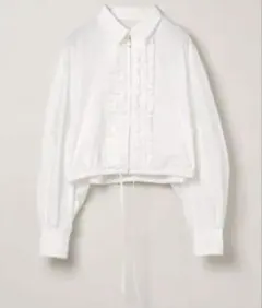 JEANASIS フロントフリルドロストショートシャツのサムネイル