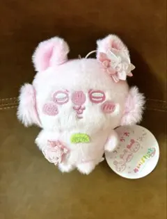 ちいかわ モモンガ　さくらいろ　ぬいぐるみ マスコットのサムネイル