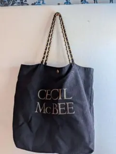 CECIL McBEE ロゴトートバッグ チェーンショルダーのサムネイル