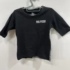 RAD CUSTOM 長袖カットソー ブラック 100