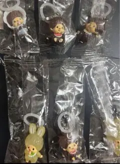 モンチッチ　めじるしアクセサリー2 ベビチッチ　6個セット　被りあり