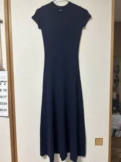 ¥31,900 ポロラルフローレン 半袖 ロングワンピース 使用3回のみ 超美品