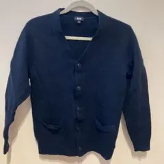 ユニクロ　プレミアムラム　Vネックカーディガン　Lサイズ　長袖