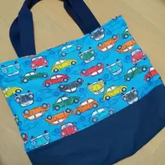 車柄　絵本バッグ
