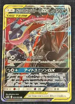 ゲッコウガ＆ゾロアークGX RR SM9a ナイトユニゾン 025/055