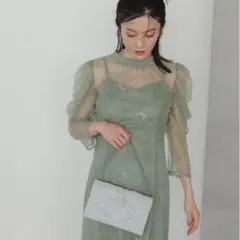 美品　人気　3way レースボレロセット フレア　M