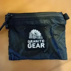 GRANITE GEAR ポーチ TRAIL WALLET Sサイズ ブラック