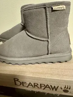 BEARPAW グレイフォグ 約24cm US7 ミニ丈ムートンブーツのサムネイル