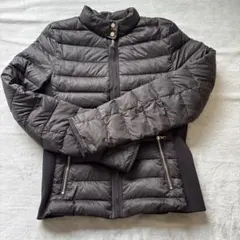 ZARA ダウン　ブラック　薄い　暖かい　軽い