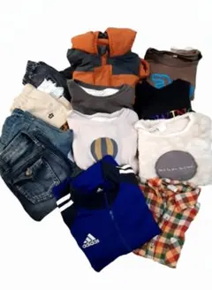 冬物子供服100、110大量まとめ売り（アウター・パンツ・トレーナー）