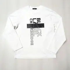 値下げ【極美品】ブラックレーベルクレストブリッジ 長袖Tシャツ ロンT