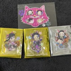 鬼滅の刃 ハロウィン2025 アクリルスタンド 胡蝶しのぶ　栗花落カナヲ　ねずこ