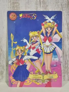 【初期アニメ】セーラームーンS セーラームーン＆ちびムーン ジャンボカードダス