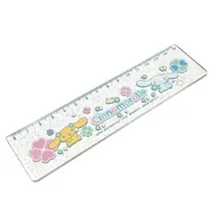 サンリオ　シナモロール　クリア定規　平成レトロ