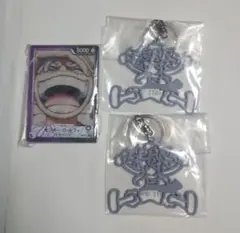 カードデザインアクリルスタンド シルエットキーチェーン ルフィ ニカ ギア5