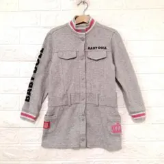 BABY DOLL バックビッグプリントワンピース