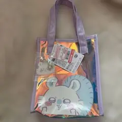 【ちいかわ】しまむら モモンガ クリアミニトート