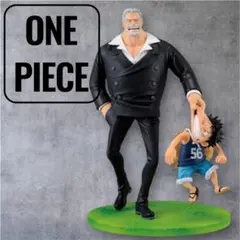 【激熱】ガープ×ルフィ B賞 フィギュア 一番くじ ワンピース 名シーン再現