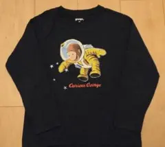 グラニフ　カットソー　おさるのジョージ　130