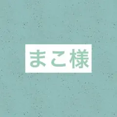 まこ様専用