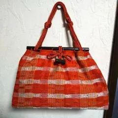 和装用＊紬風バッグ