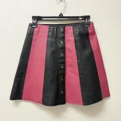 BEYOND RETRO レザースカート