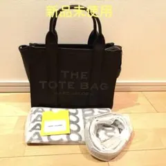 新品☆マークジェイコブス☆トートバッグ☆黒レザースモール MARC JACOBSのサムネイル