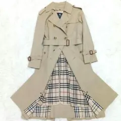 未使用級✨️ バーバリーロンドン トレンチコート ライナー ベルト ロング 40