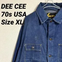 DEE CEE 70s USA製 デニム カバーオール ロコジャケット