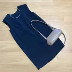 STUDIOUS ステュディオス ノースリーブワンピース ドレープレディドレスのサムネイル