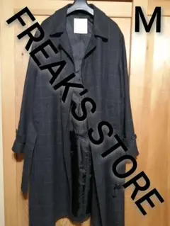 FREAK'S STORE　Mサイズ　ベルト付チェスターコートのサムネイル