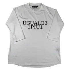 1piu1uguale3SPORTウノピゥウスポーツプリント5分袖Tシャツ白5のサムネイル